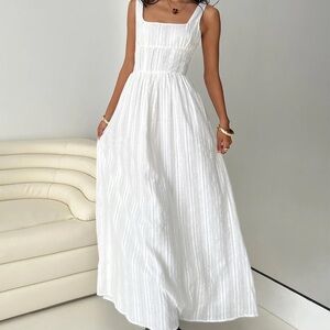 Princess Polly White Maxi Dress